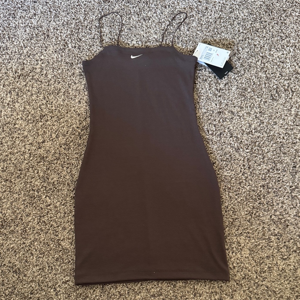 Nike Brown Rib Dress